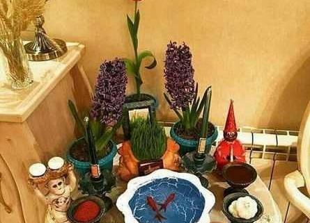 عکس از سفره هفت سین واقعی