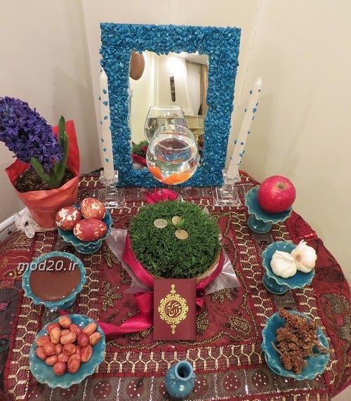 عکس از سفره هفت سین واقعی