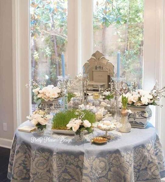 عکس از سفره هفت سین واقعی