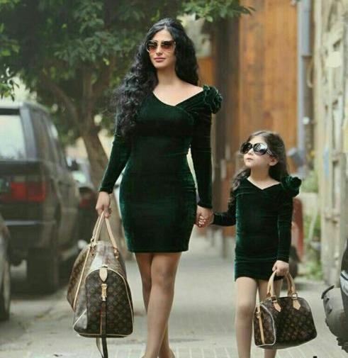 عکس ست لباس مجلسی دخترانه مشکی