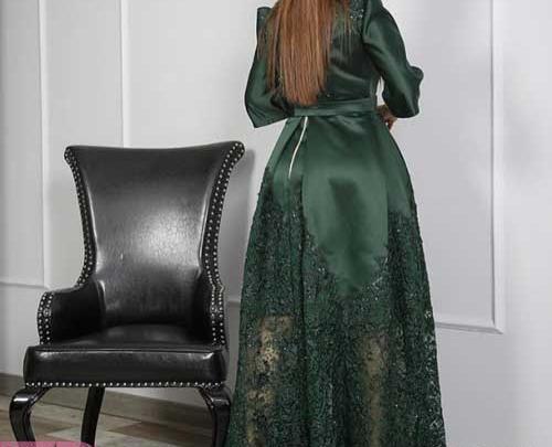عکس لباس مجلسی زنانه نیمه پوشیده