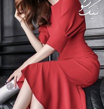 عکس لباس مجلسی زنانه نیمه پوشیده