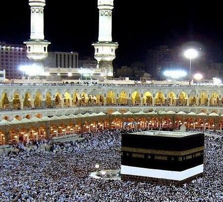 عکس نوشته زیارت خانه خدا