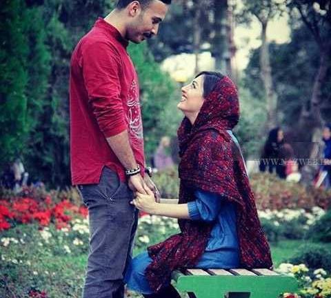 ژست عکس دونفره عاشقانه جدید