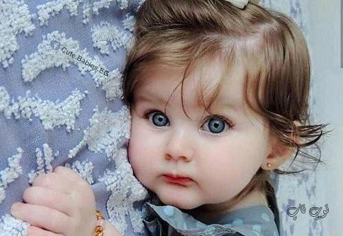 عکس نوزاد دختر قشنگ