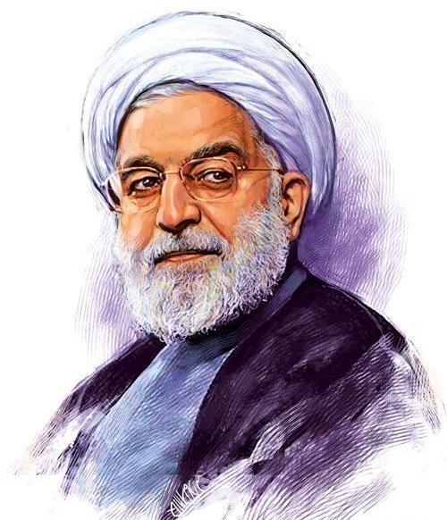 عکس زشت حسن روحانی