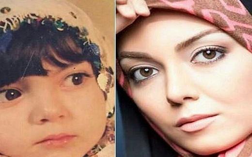 عکس بچگی آزاده نامداری