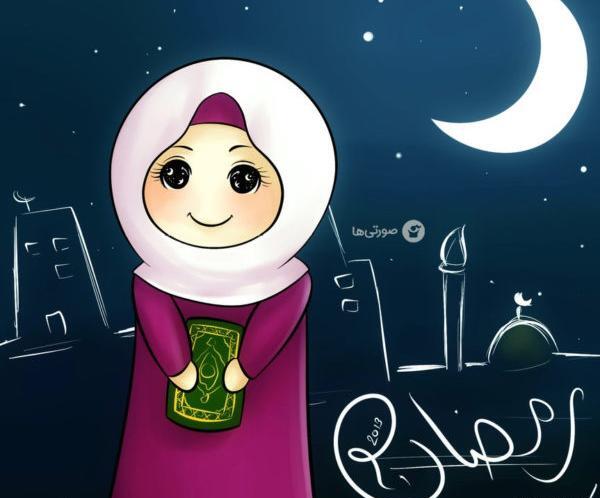 عکس ماه کارتونی