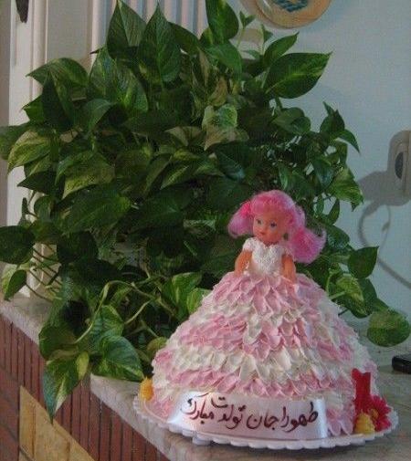 عکس نوشته تولدت مبارک طهورا