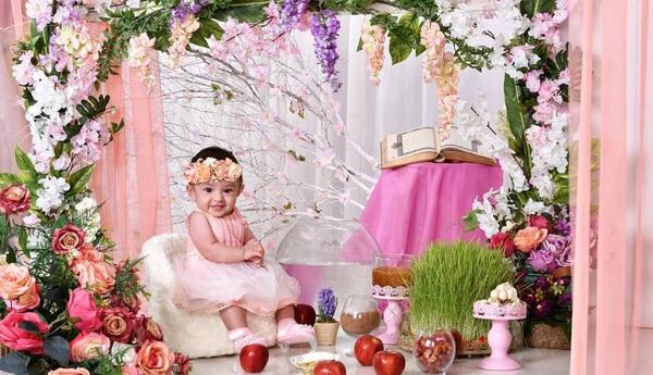 عکس آتلیه سفره هفت سین