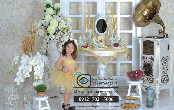 عکس آتلیه سفره هفت سین