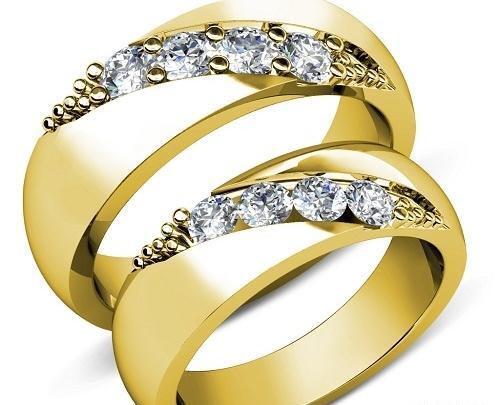 عکس حلقه ی عروس و داماد