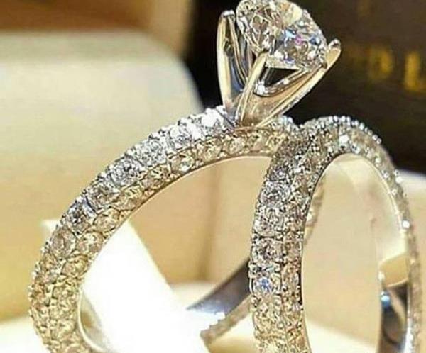 عکس حلقه ی عروس و داماد