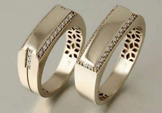 عکس حلقه ی عروس و داماد