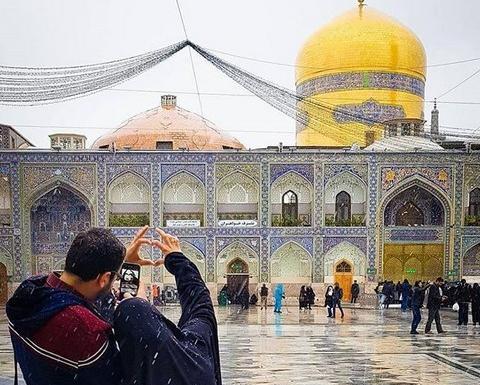 عکس نوشته خدا و آرامش