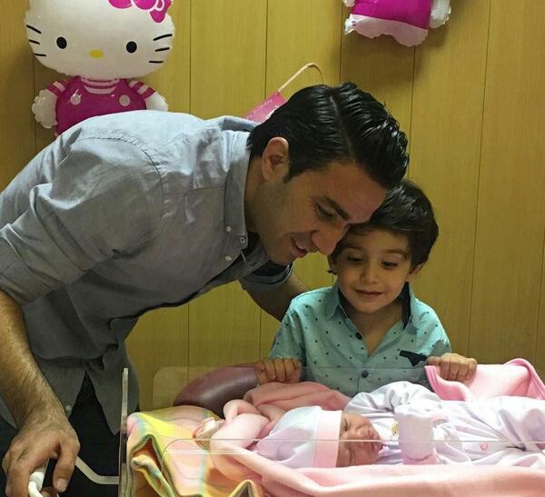 عکس جواد نکونام و همسرش