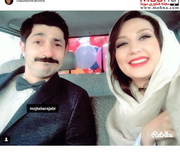 عکس حدیث میرامینی عروسی