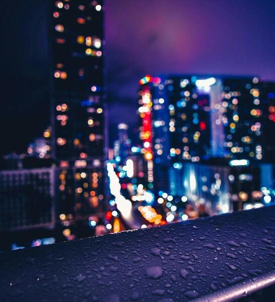 عکس شب شهر