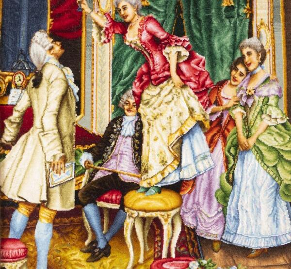 عکس تابلو فرش طرح فوت شمع