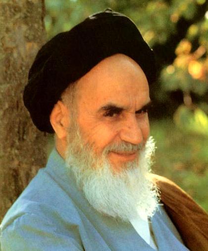 عکس لبخند خمینی