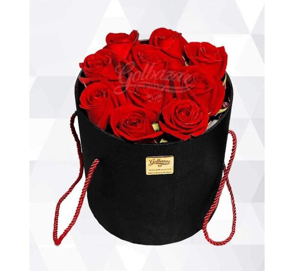 عکس گل رز جعبه ای