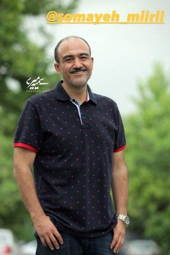 عکس مهران غفوریان در لاغری