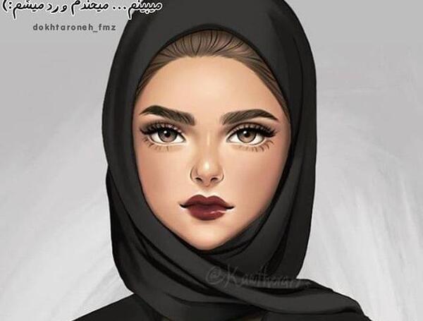 عکس پروفایل دخترونه فانتزی حجابی
