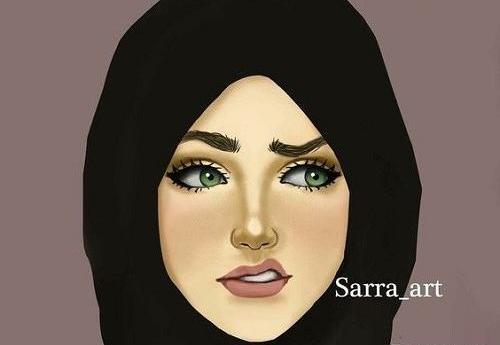 عکس پروفایل دخترونه فانتزی حجابی