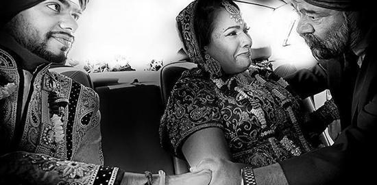 عکس گریه عروس