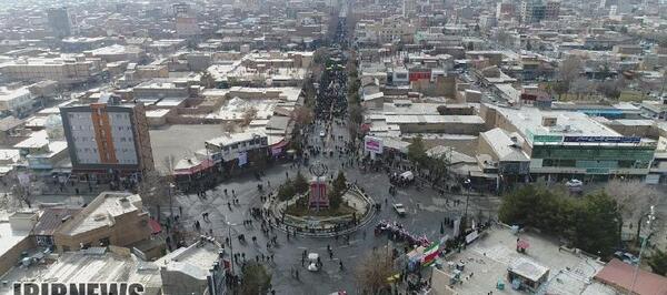 عکس هوایی سلماس