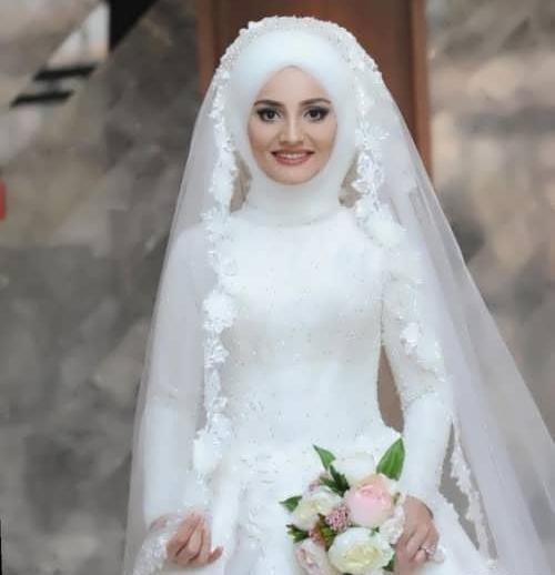 عکس عروس با حجاب خوشگل