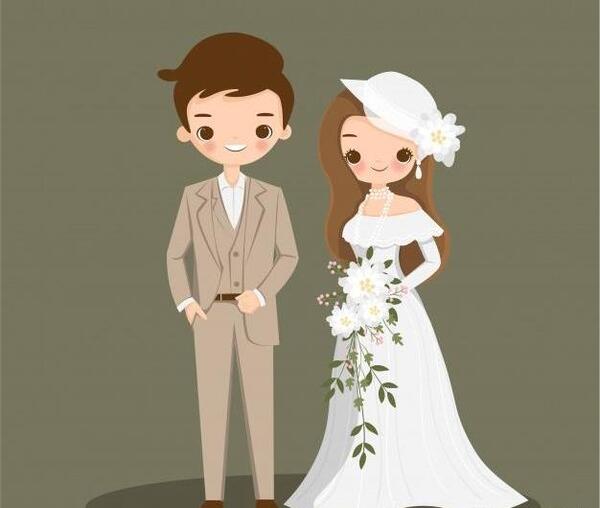 عکس عروس فانتزی کارتونی