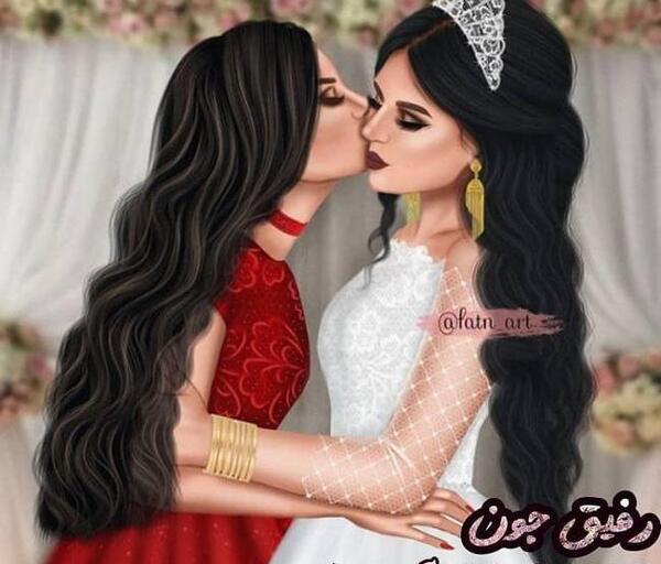 عکس عروس فانتزی کارتونی