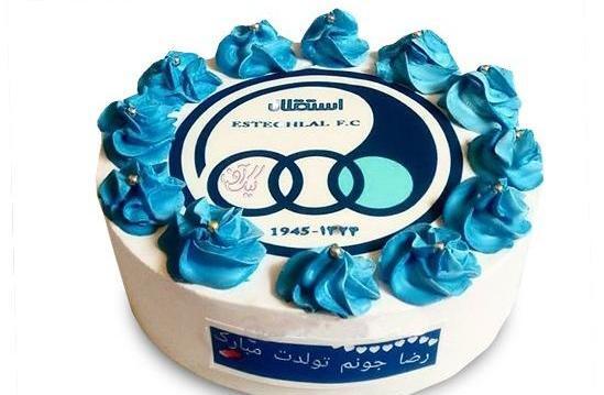 عکس کیک استقلال