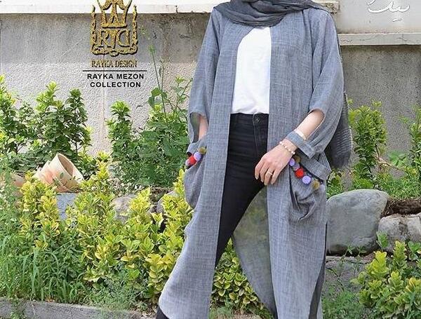 عکس مدل مانتو دخترانه لاتی