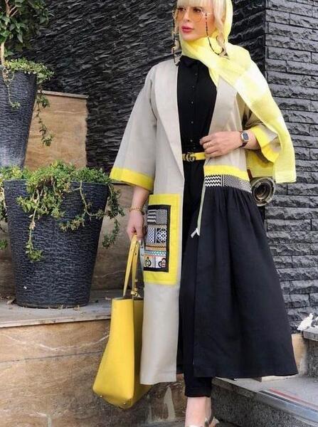عکس مدل مانتو دخترانه لاتی
