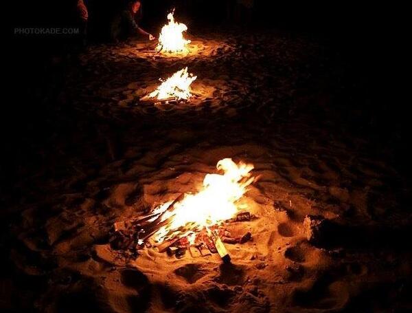 عکس آتش فیک