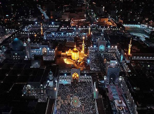 عکس هوایی حرم