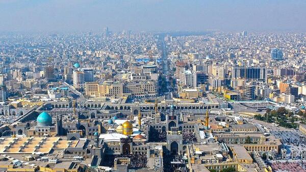 عکس هوایی حرم