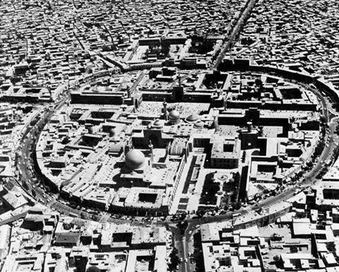 عکس هوایی حرم