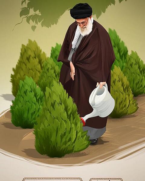 عکس حدیث روز درختکاری