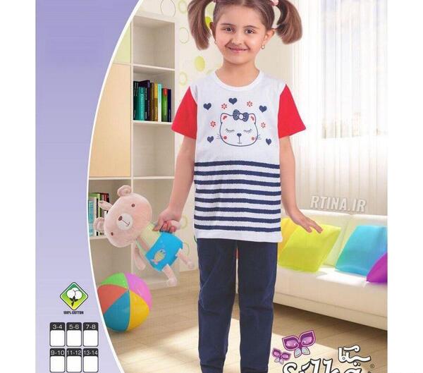عکس ست لباس راحتی دخترانه اسپرت