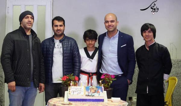 عکس امیر کیان عبدی و یاس نوروزی