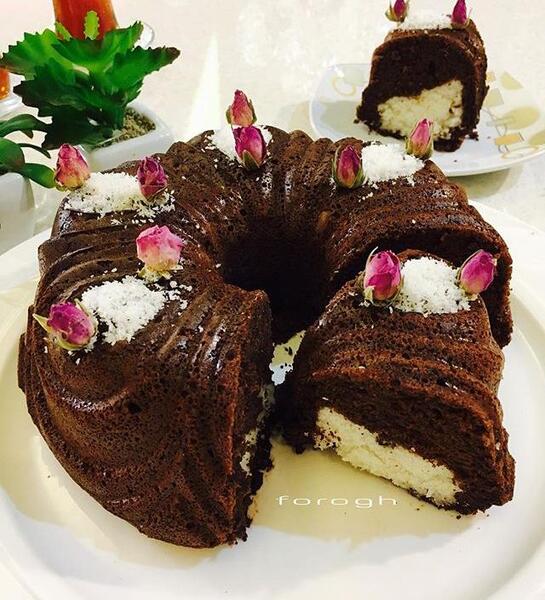 عکس کیک خانگی زیبا