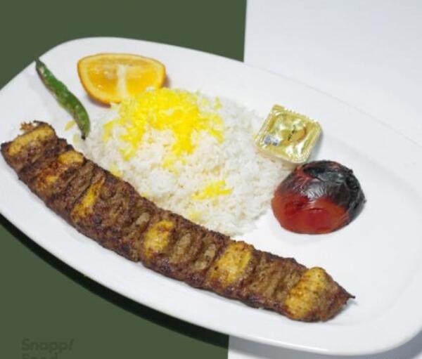 عکس چلو کباب نگین دار