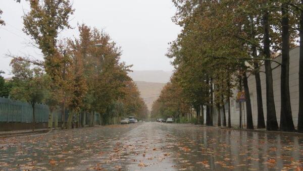 عکس باران شیراز