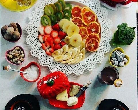 عکس ايده پذيرايي صبحانه