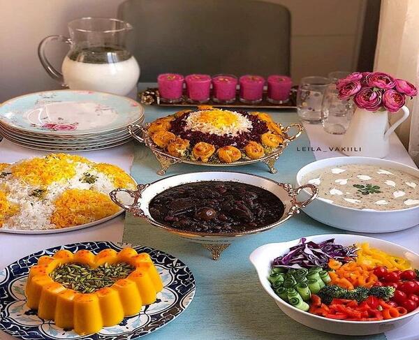 عکس ايده پذيرايي صبحانه