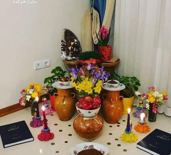 عکس ایده خلاقانه برای سفره هفت سین