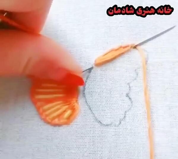 عکس ایده گلدوزی برزیلی